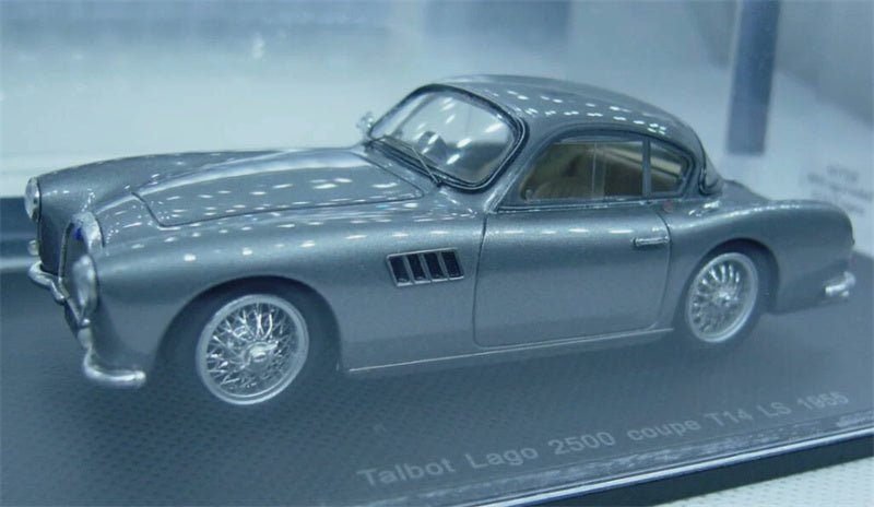 Spark Talbot Lago 2500 Coupe T14 LS 1955 silver 1:43 Car Pre-built Model view1