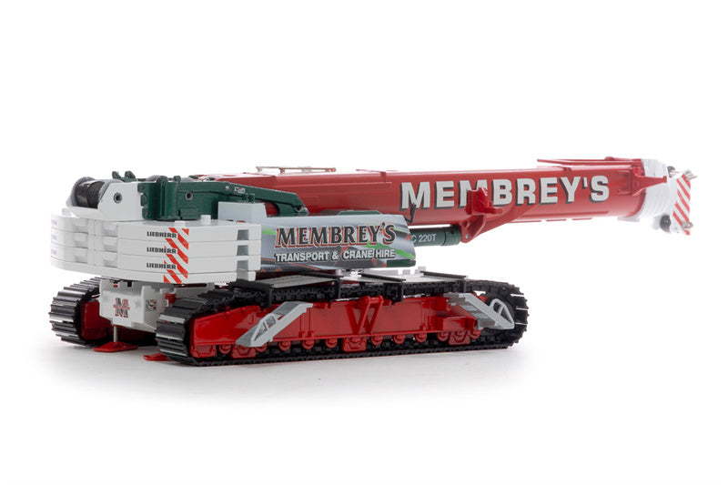 Drake Liebherr LTR 1220 Telescopic Crawler Crane - Membrey's 1/50 DIECAST Truck Lorry