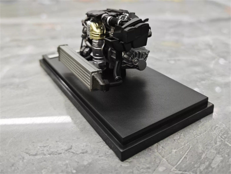 MOTORHELIX Honda K20C FL5 Civic ENGINE 1:18 Car Accessories Pre-built Model view7