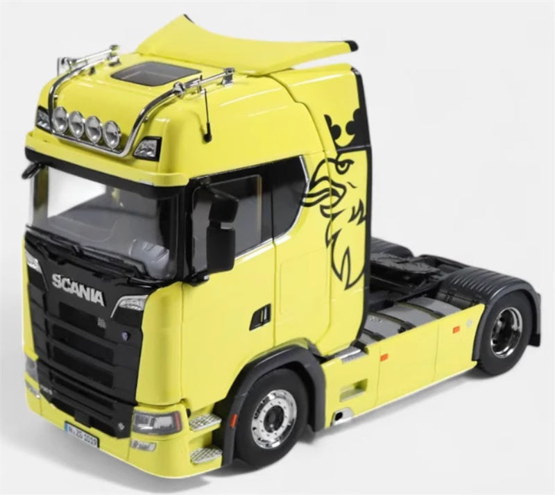 NZG Scania V8 730S 4x2 tractor yellow 1:18 DIECAST Truck Lorry