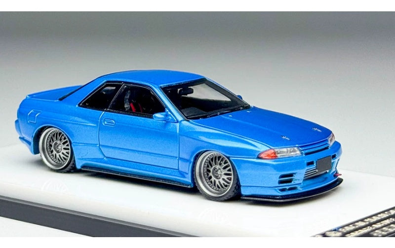1:64 Nissan GTR-R32  Metal Blue Focal Horizon  Limited Edition 999PCS ONLY DIECAST Model