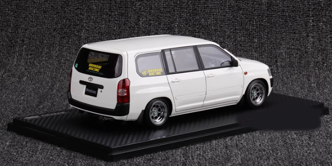 Ignition Model Toyota Probox GL NCP51V MPV white 1:18car Pre-a Model