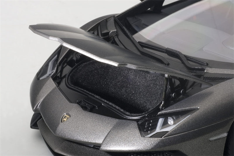 AUTOART Lamborghini Aventador LP750-4 SV Gray 1/18 car Pre-a Model