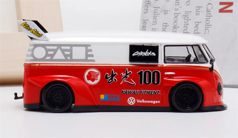 1:64 Volkswagen/Honda T1/GR86 Idemitsu 100 BSC DIECAST Civil Car Model