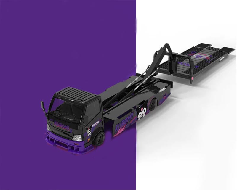1:64 Hino H300 Black/Purple COOL.CAR DIECAST Model