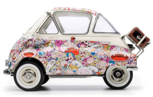1:12 BMW Isetta NSL Limited Edition Sun flower Diecast Model view2