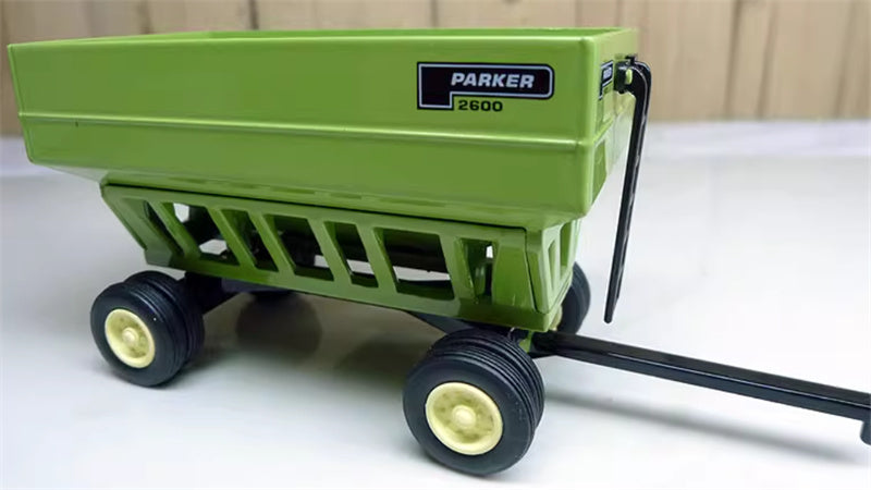 SpecCast Parker Vintage 2600 tractor grain trailer Emerald Green 1:64 Truck Accessories Pre-built Model