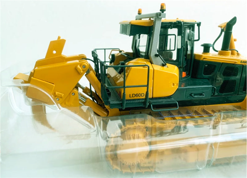 LIUGONG LD60D DOZER Bulldozer Limited Edition Engineering Yellow 1:35 Truck Pre-built Model