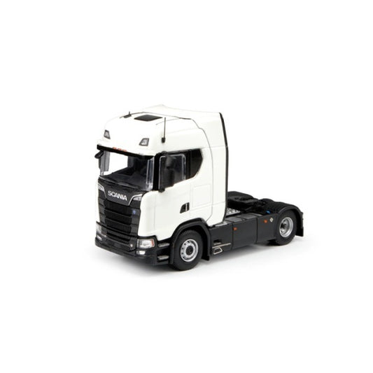 1:50 SCANIA  T.B. NGS TEKNO  White DIECAST Model