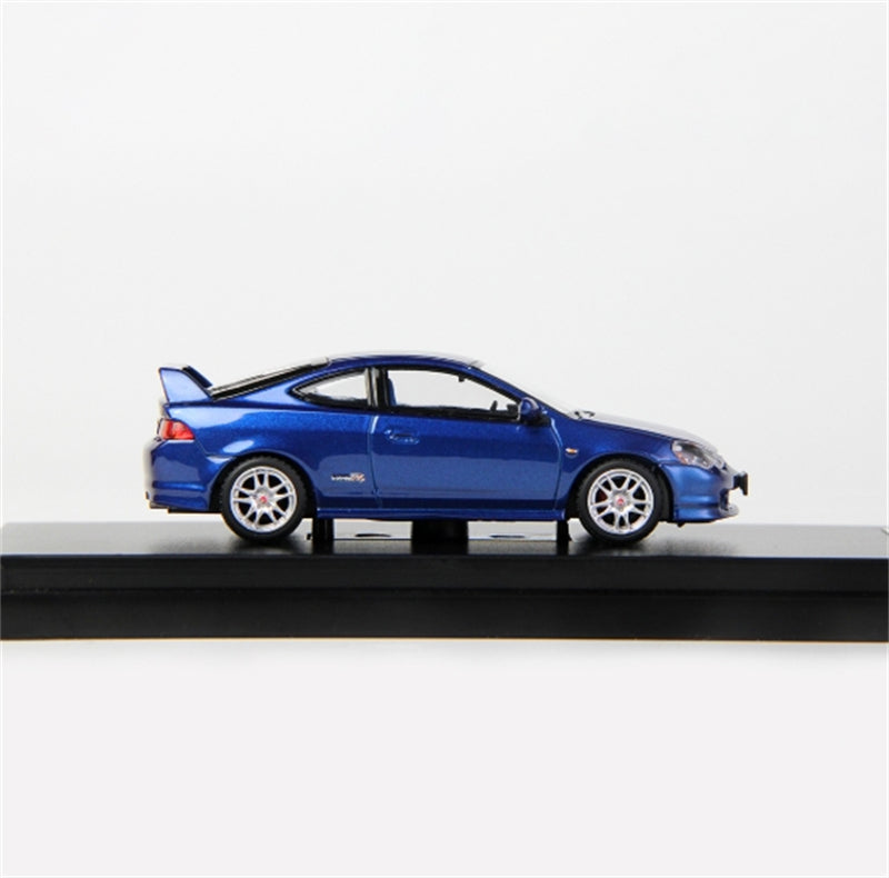 LCD-MODELS Honda Integra Type R DC5 Blue 1:64 car Pre-built Model view7