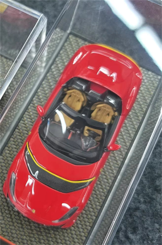 BBR MODELS Ferrari 812c compitizone Aperta red LTD 88PCS ONLY 1:43 Car Model view2