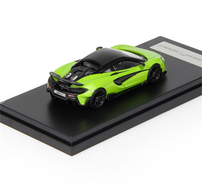 LCD-MODELS McLaren 600LT Green Super Car 1:64 car Pre-built Model view2