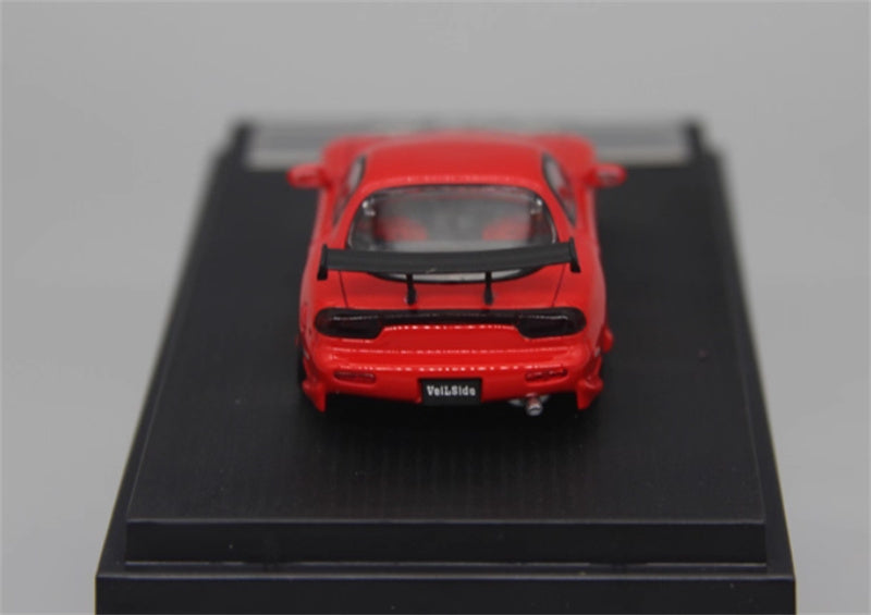 Mortal Mazda RX7 Veilside Limited Edition red 1:64 Car Pre-built Model view7