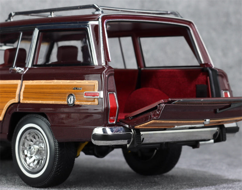 DD Model Jeep Wagoneer Metallic red Limited Edition 999PCS ONLY 1:18 Car Pre-built Model view2
