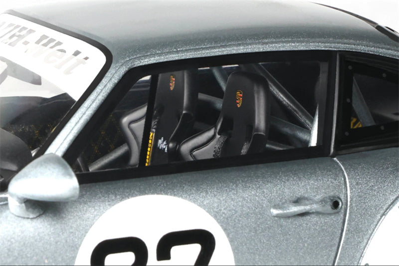 1:18 PORSCHE 911 993 RWB LIBERTY WALK #27 YUIITSUMUNI  silver  GT SPIRIT Limited Edition Resin Car Model