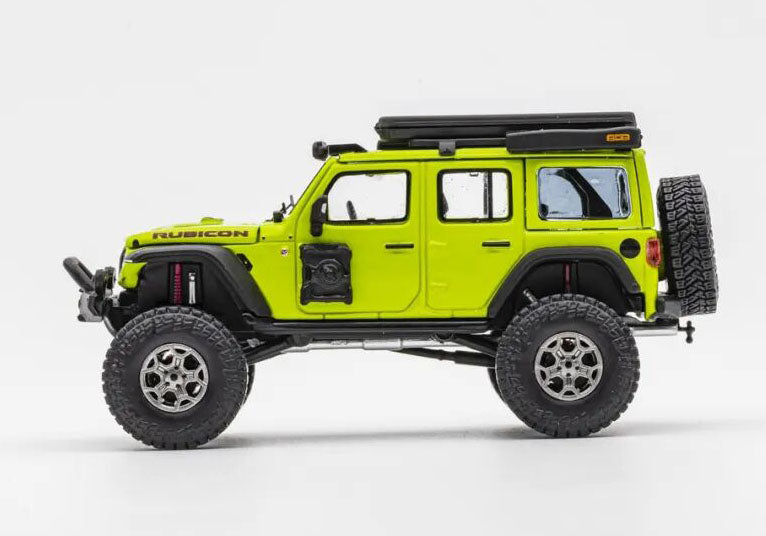 GCD 1:64 Jeep Wrangler Rubicon Off Road Big Wheels Diecast Model