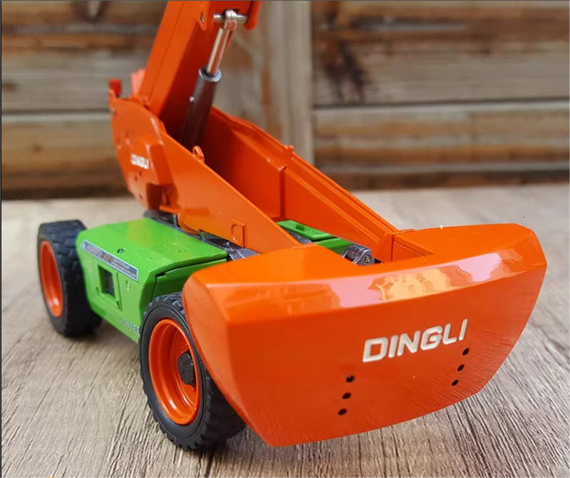 Dingli BA28ERT Self-propelled articulated boom lift 1:35 Truck Pre-built Model