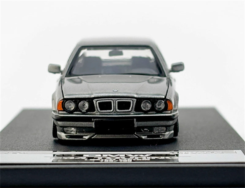 Mortal BMW E34 TOURING 5 Series wagon Grey Lowered Version Limited Edition 799PCS ONLY 1:64 Car Pre-built Model view10