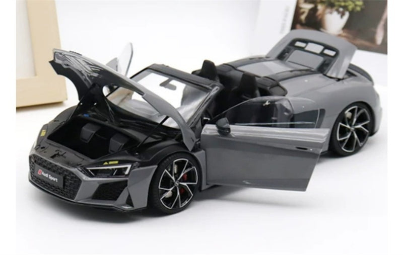 1:18 AUDI R8 Sport 2021 Nado Grey KengFai convertible version DIECAST Model
