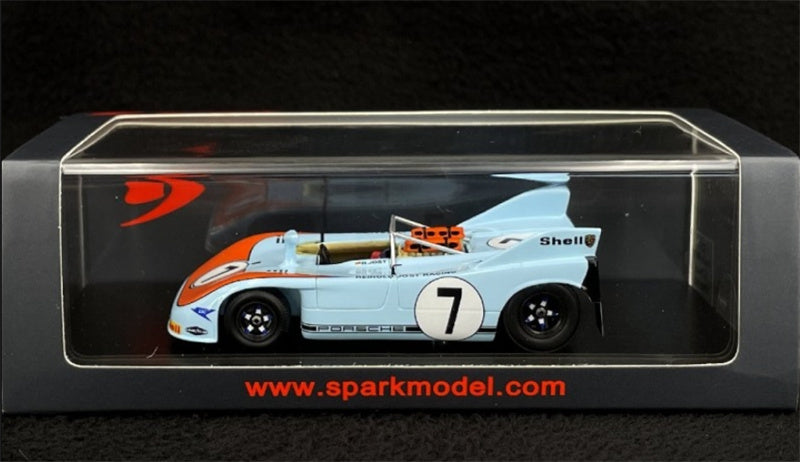 spark Porsche 908/03 2nd Monza 1000km 1972 #7 gulf 1:43 Car Pre-built Model view8