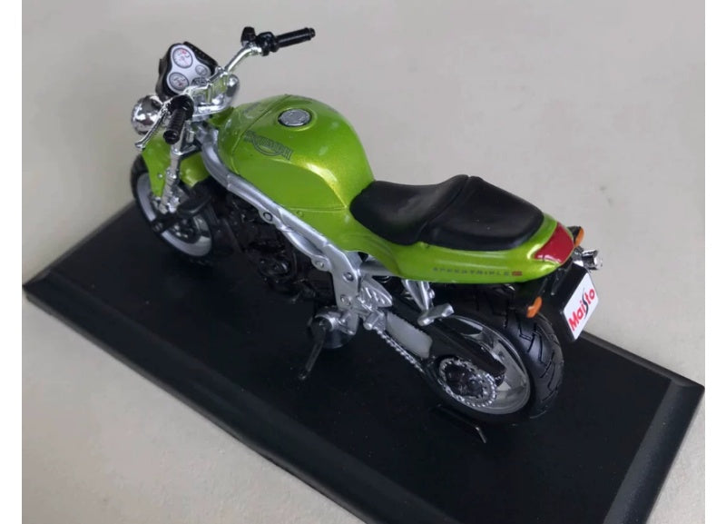 1:18 Triumph Speed Triple  Fluorescent Green  Maisto  Diecast Motorcycle Model