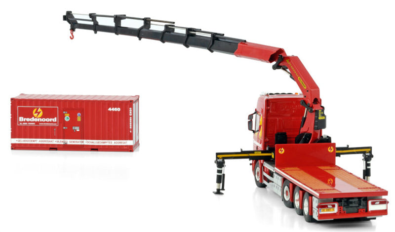 WSI SCANIA R CR20H 8X2 + PK 65002 SH Bredenoord 1:50 Model
