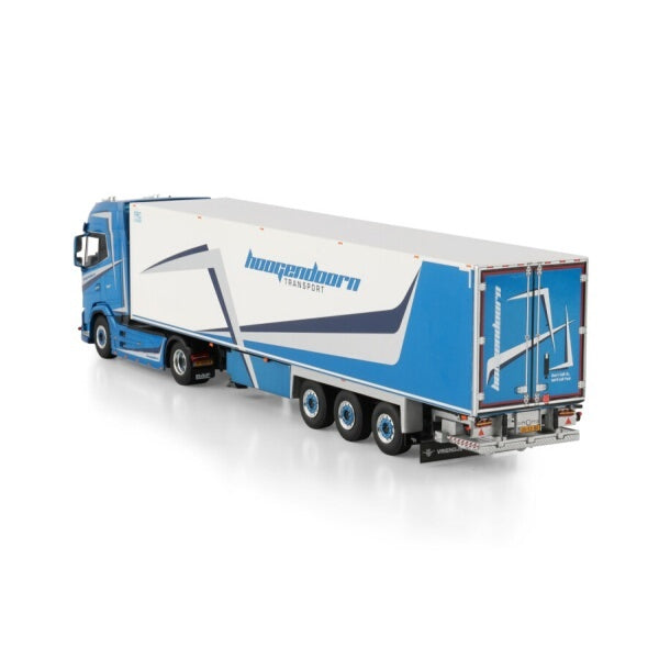 1:50 DAF ANDRE HOOGENDOORN XG + 4X2 REEFER TRAILER 3 AXLE WSI   Diecast Model