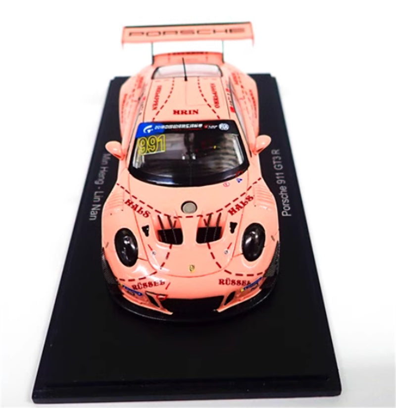 Spark Porsche 911 GT3R Limited Edition 1000PCS ONLY 1:43 Car Pre-built Model view4