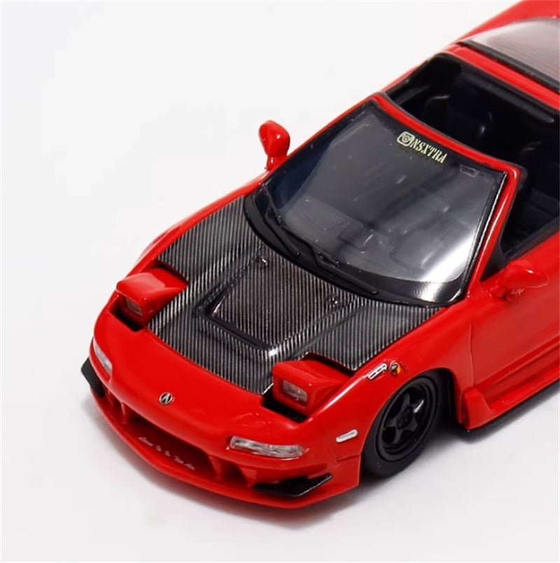 1:64 Honda Acura NSXTRA carbon fiber cover Limited Edition 499pcs ONLY  Red Finclassically DIECAST Model