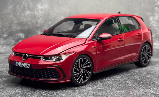 1:18 Volkswagen Golf GTI 2020 Red  NOREV 8th generation DIECAST car Model