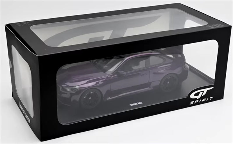 1:18 BMW M2 COUPE 2023 purple  GT SPIRIT Limited Edition Resin Car Model