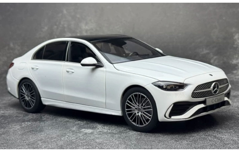1:18 Mercedes-Benz C-Class C260 2025 NZG Pearlescent White Diecast Model view11