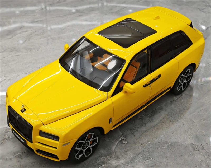 1:18  Cullinan BB  Metallic yellow ROLLS-ROYCE Limited Edition 149PCS ONLY DIECAST Model