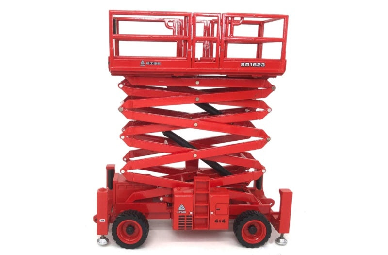 LGMG SR1623 Off-road scissor lift platform 1:40 Truck Pre-built Airliner Model Display view5