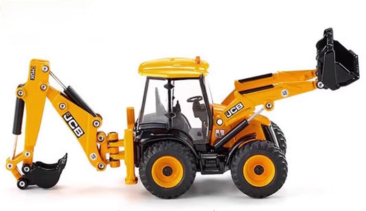 FLOZ JCB 4CX BAGGERLADER BACKHOE LOADER Limited Edition 1:50 Truck Pre-built Model