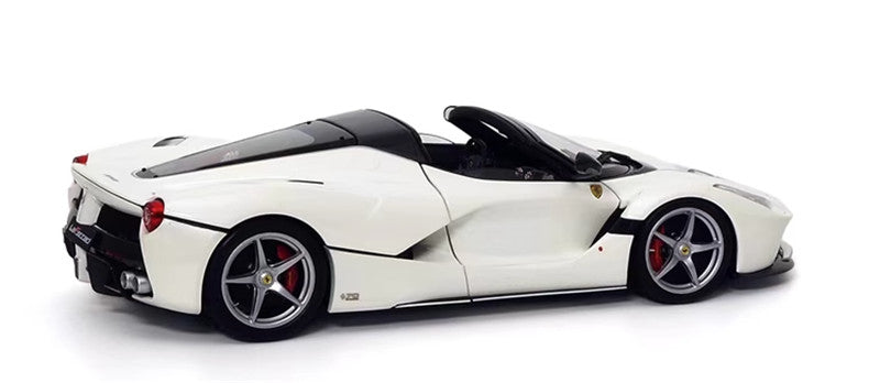 BBR MODELS LAFerrari White convertible 1/18 DIECAST car