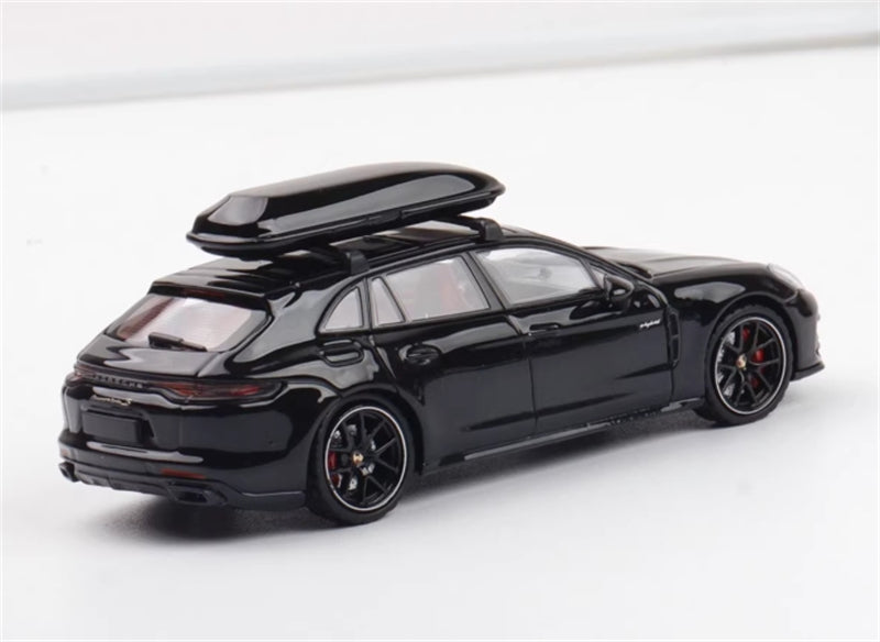 1:64 Porsche Panamera Sport Turismo Travel version Limited Edition 699pcs ONLY  Black Rhino Model DIECAST Model