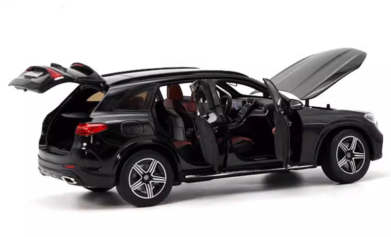 iScale Mercedes Benz GLC C254 2024 black 1:18 Car Pre-built Model view4