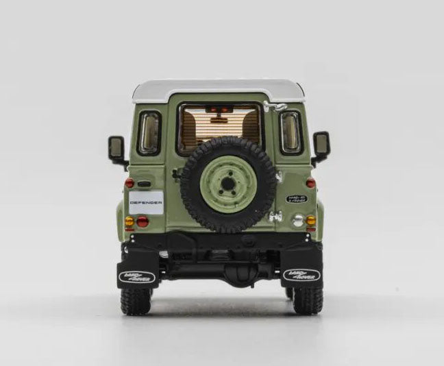 1:64 AR Box Land Rover Defender 90 Heritage 2015 Green Diecast Model