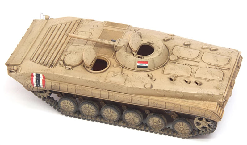 S-MODEL BMP-1 Iraqi Infantry Fighting Vehicle Desert color 1:72 Tank Pre-built Model