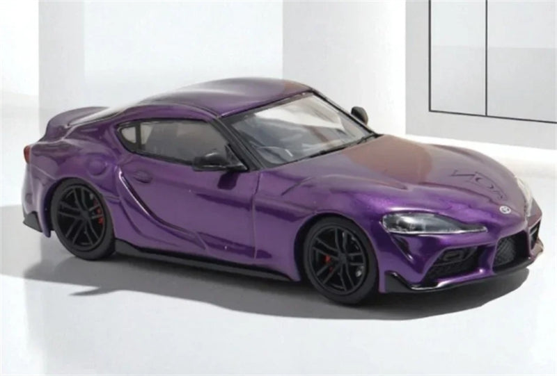 1:64 Toyota GR Supra A90 Purple BSC DIECAST Limited Edition 499pcs ONLY Model