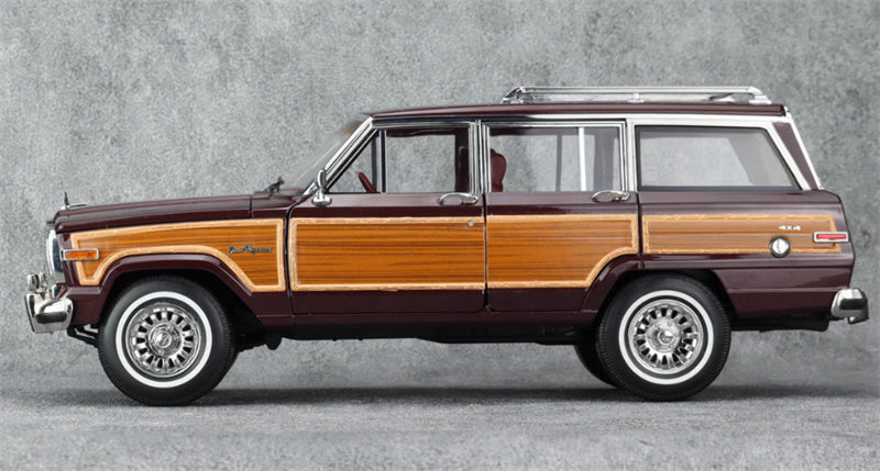 DD Model Jeep Wagoneer Metallic red Limited Edition 999PCS ONLY 1:18 Car Pre-built Model view6