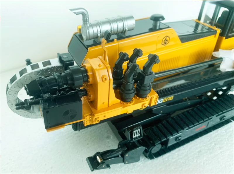GOODENG MACHINE GS500-L/LS horizontal directional drilling Machine Long pole version Limited Collectors Edition 1:24 Truck Pre-built Model