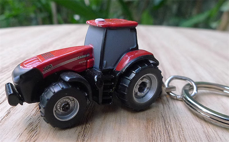 Universal Hobbies Case IH Magnum 380 Tractor Keychain Red  Keychain Pre-built Model