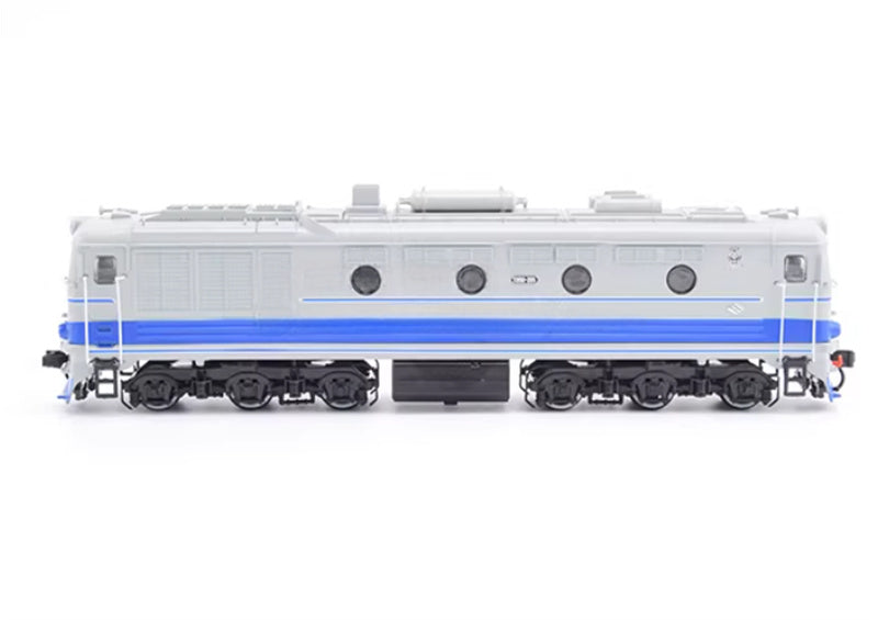 Modimio Ukrainian passenger diesel train TEP10 Kharkiv mainline locomotive 1:87 Locomotive Pre-built Airliner Model Display view3