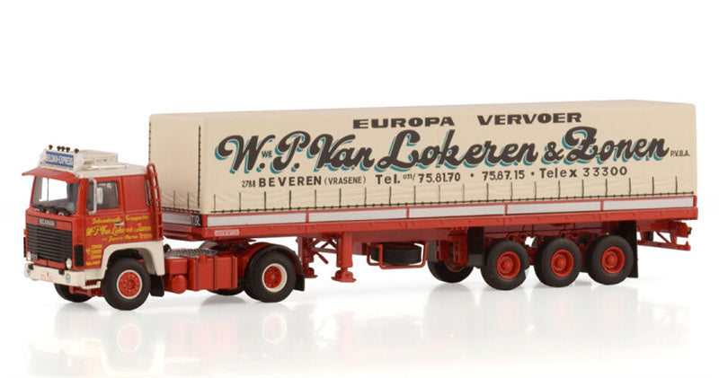 WSI SCANIA 1 SERIES 4X2 CLASSIC Van Lokeren & tonen 1:50 Model
