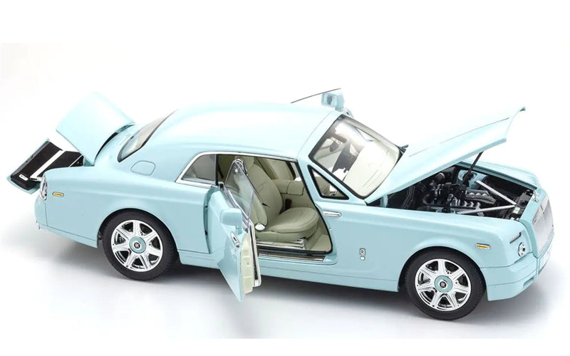 1:18 Rolls-Royce Phantom Coupe  Turquoise Green KYOSHO Hardtop DIECAST Model
