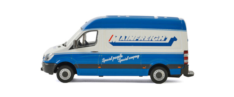 WSI MERCEDES BENZ SPRINTER MAINFREIGHT 1:50 Truck Pre-built Model