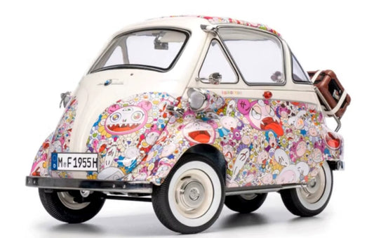 1:12 BMW Isetta NSL Limited Edition Sun flower Diecast Model view1