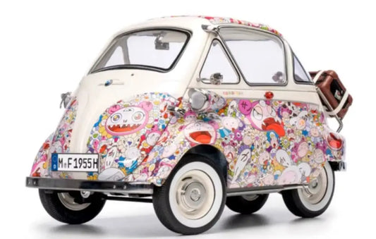 1:12 BMW Isetta NSL Limited Edition Sun flower Diecast Model view1
